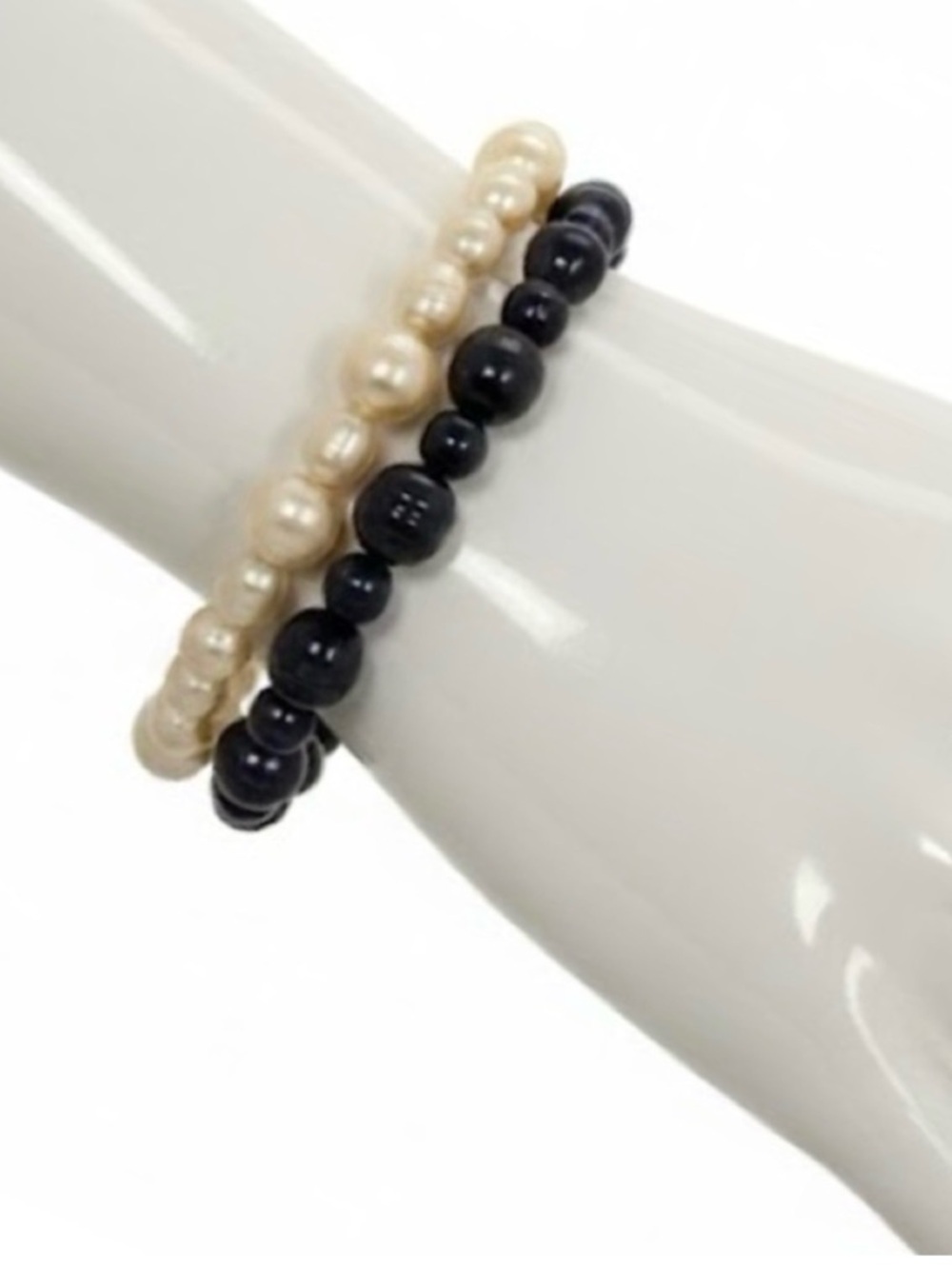 Honora Genuine Pearl Stretch Bracelet Set (NWOT) (Size: 7)